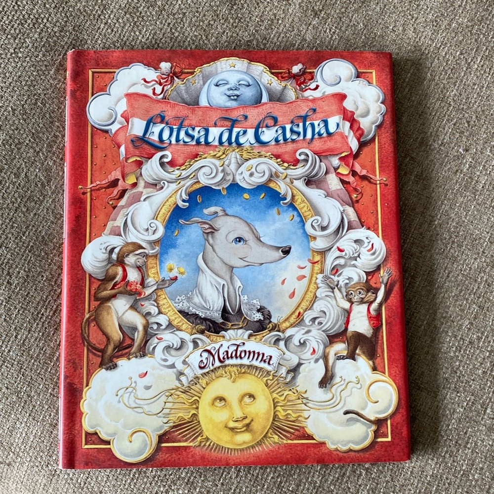 LOTSA DE CASHA book by Madonna hard cover like new children kids series